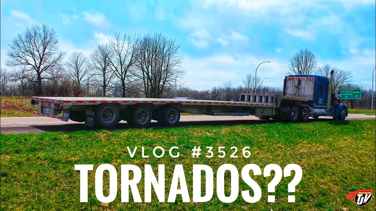 #3526 | TORNADOS?? | My Trucking Life | 04/14/2026