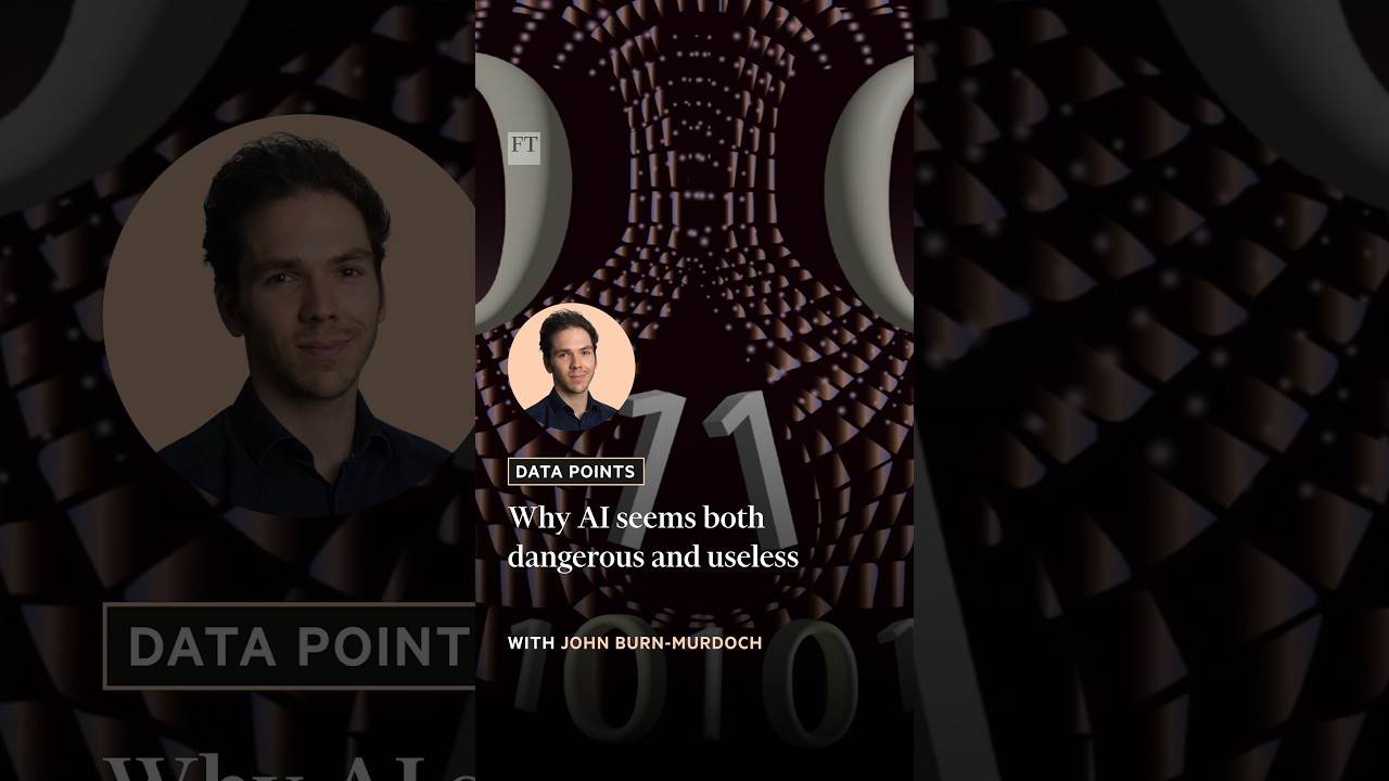 Why AI seems both dangerous and useless | FT #shorts