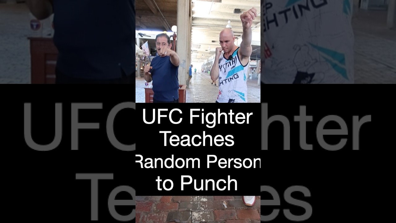 How to Do 1-2-3 Punch Combo taught by UFC Fighter