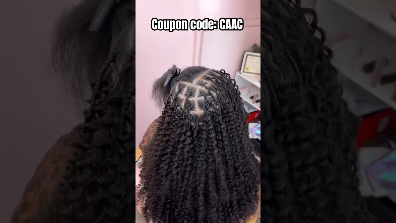 Flawless Miracle Knots Ever?!😍Boho Knotless Method | Invisible Crochet France Curl Ft.#ulahair