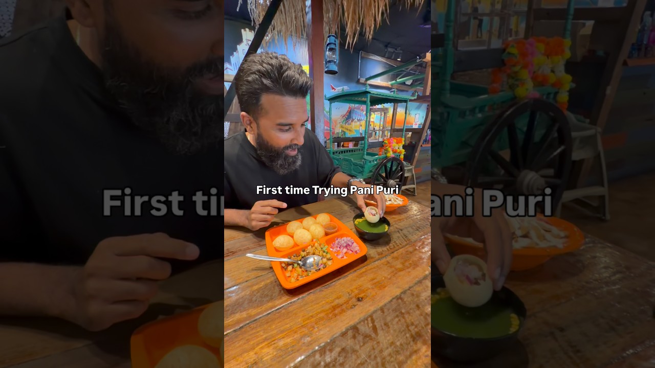 Jay Eats & Repeats - Pani Puri for the first time #indianstreetfood
