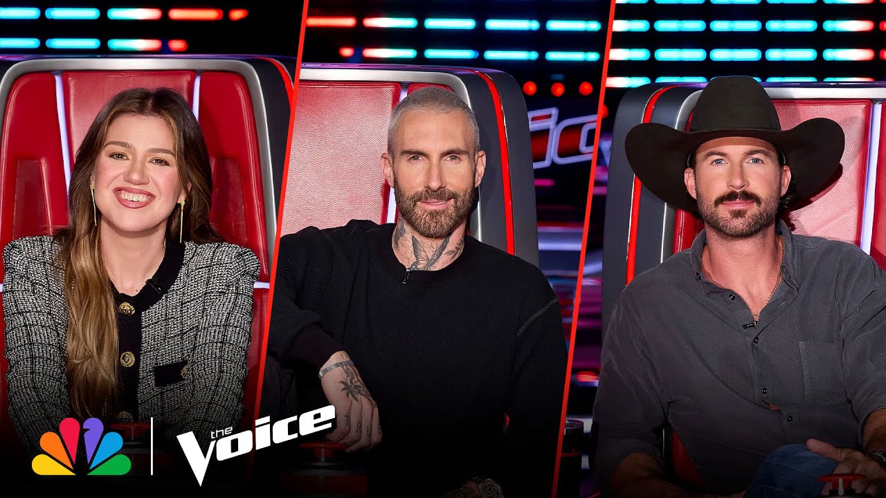 What’s On Kelly, Adam and Riley's Camera Roll? | The Voice | NBC
