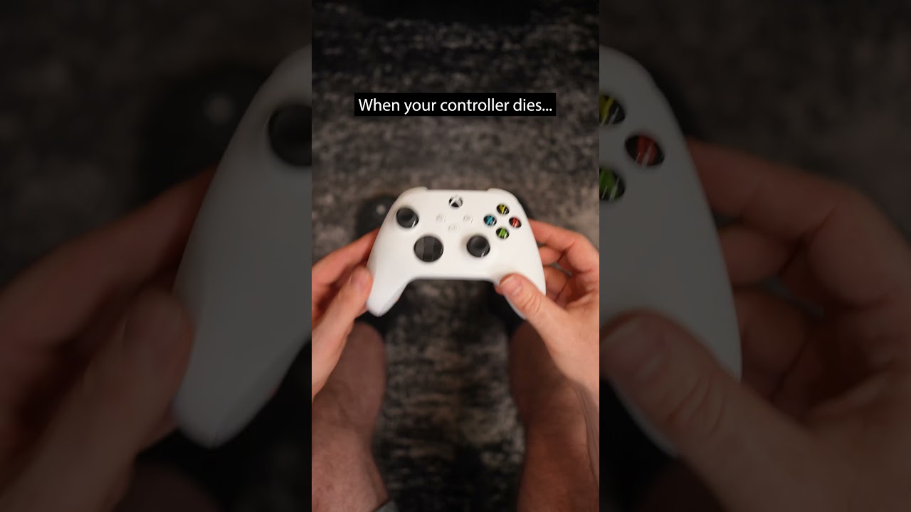 Watch until the end 💀 #xbox #controller #crocs