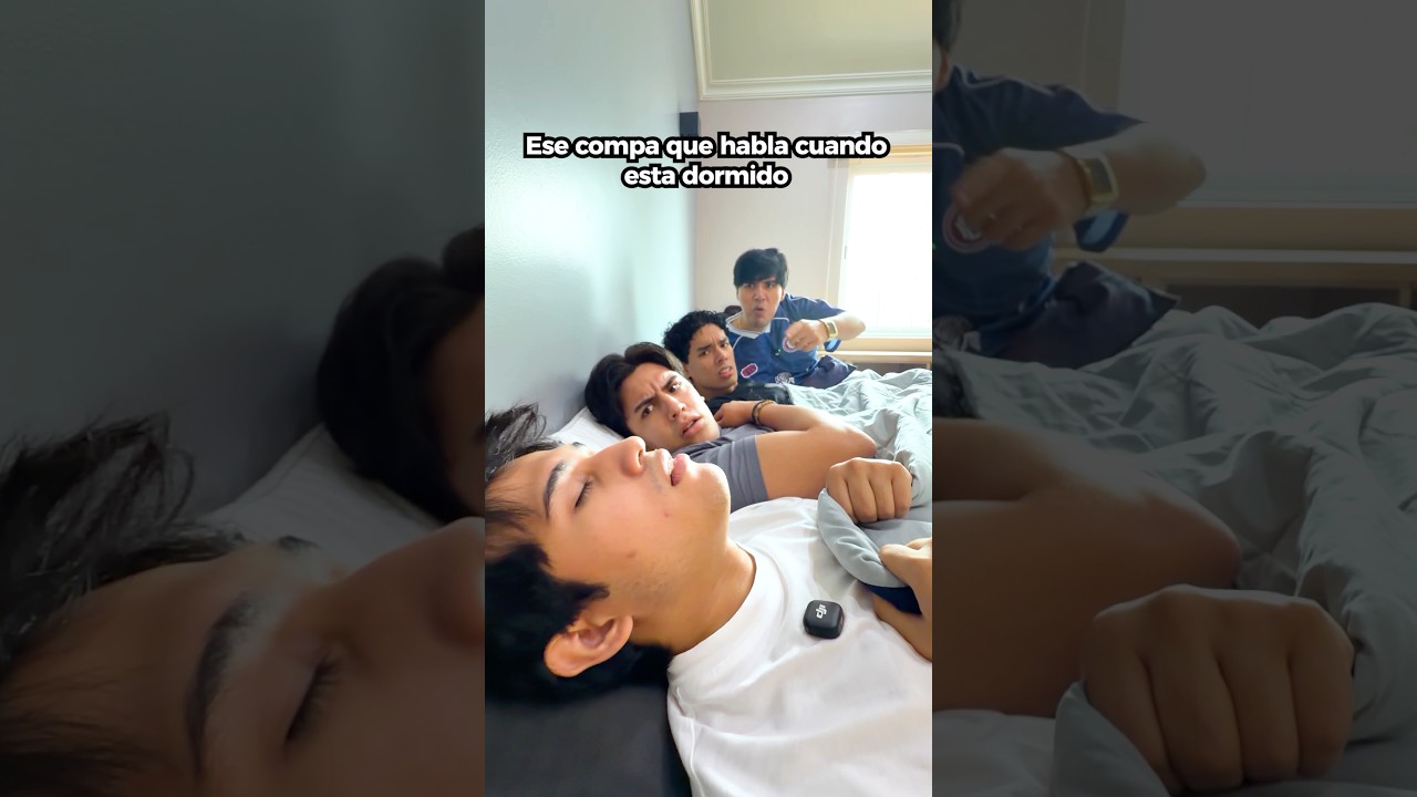 Ese Amigo que Habla Cuando Está Dormido 😱😴