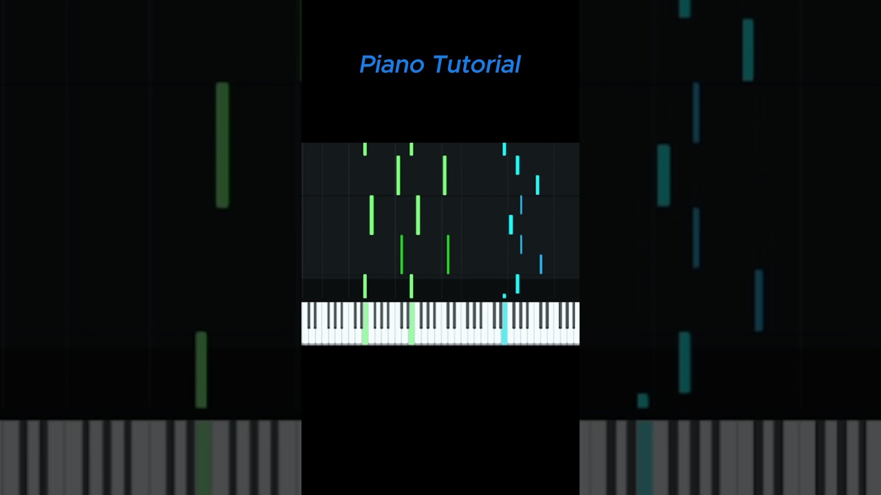Bedtime Story Fran Bow Piano Tutorial  #pianofacil #pianofacile #easypiano #shortspiano