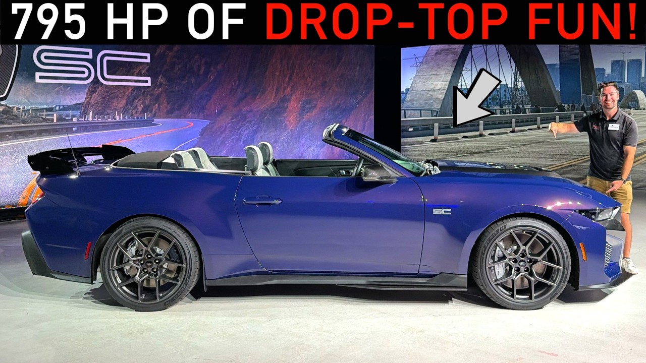 2027 Ford Mustang Dark Horse SC -- Is this 800hp Pony Worth $120,000?? (Top-Down Bliss!)