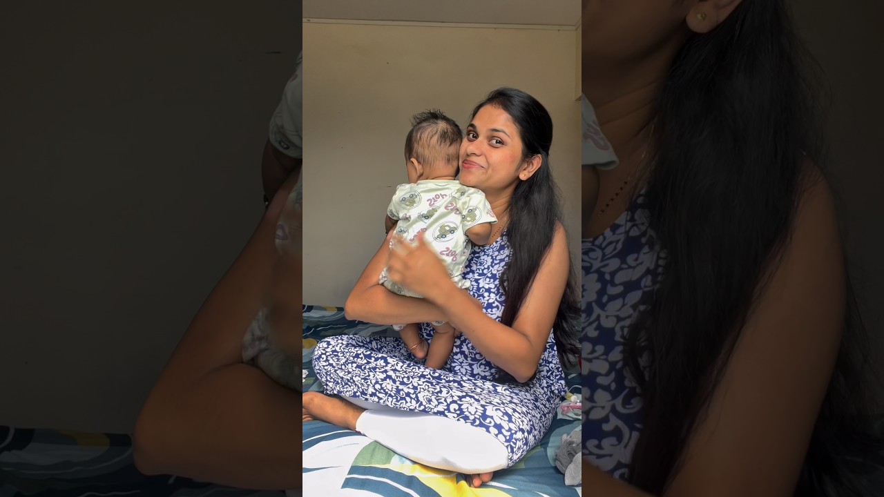 बाळाची जीभ कशी clean करायची 🤗#momlife #baby #daily #care #subscribe