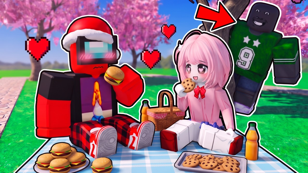 Tenemos una CITA en MUKBANG a las 3AM en Roblox!
