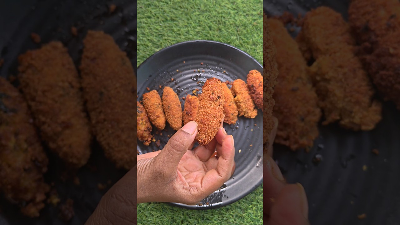 Fish Finger 🥰এইভাবে একবার বানিয়ে দেখুন 🤤 #fishfinger #food #snacks #cooking #youtubeshorts #shorts