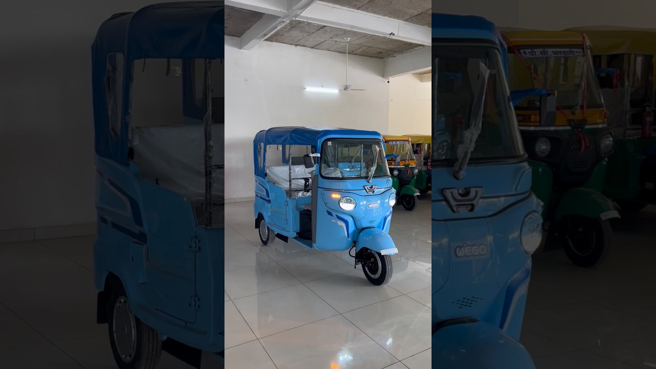 Bajaj Wego P7012 Electric Auto Rickshaw 2026 #bharatbhati #bajajwegop7012