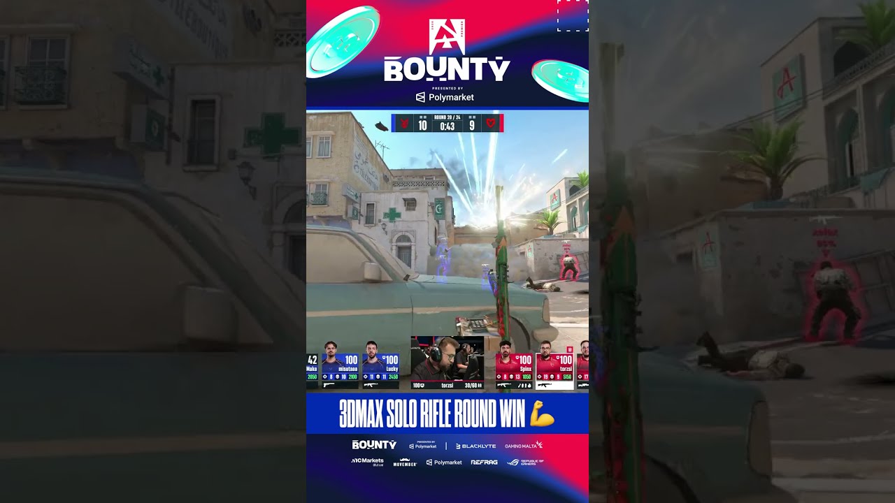 @Team3DMAX win an UNLIKELY solo rifle round vs MOUZ 💪