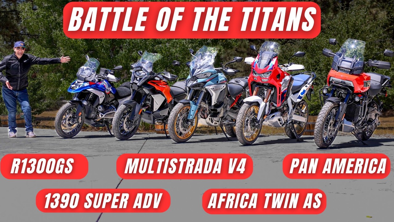2026 Big Adventure Bike Shootout: BMW vs Ducati vs KTM vs Harley vs Honda