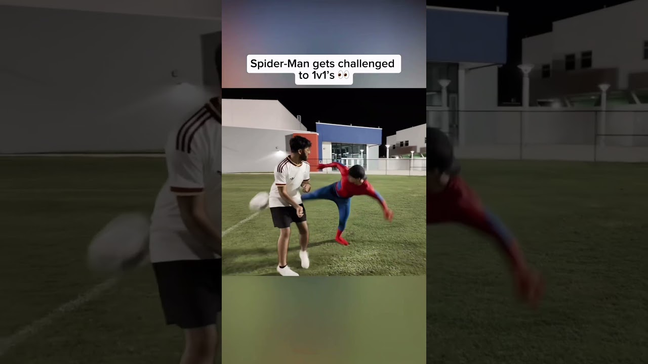 Full video out now! #football #soccer #spiderman