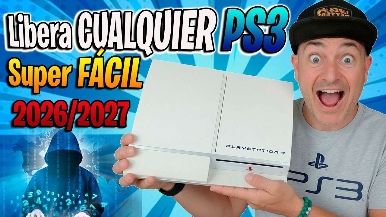 Tutorial MEGA FÁCIL: Liberar CUALQUIER PS3 en 2026-2027, muy FÁCIL y RÁPIDO.