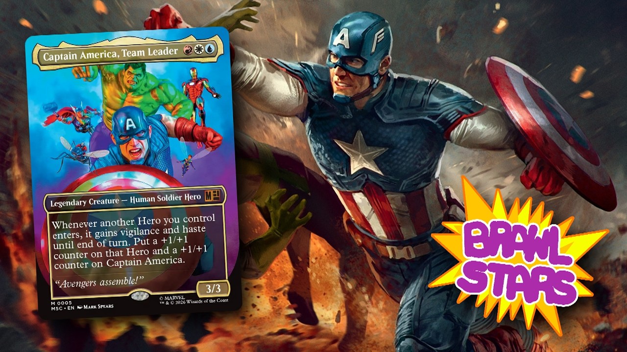 Brawl Stars: Avengers Assemble - Captain America, Team Leader Brawl