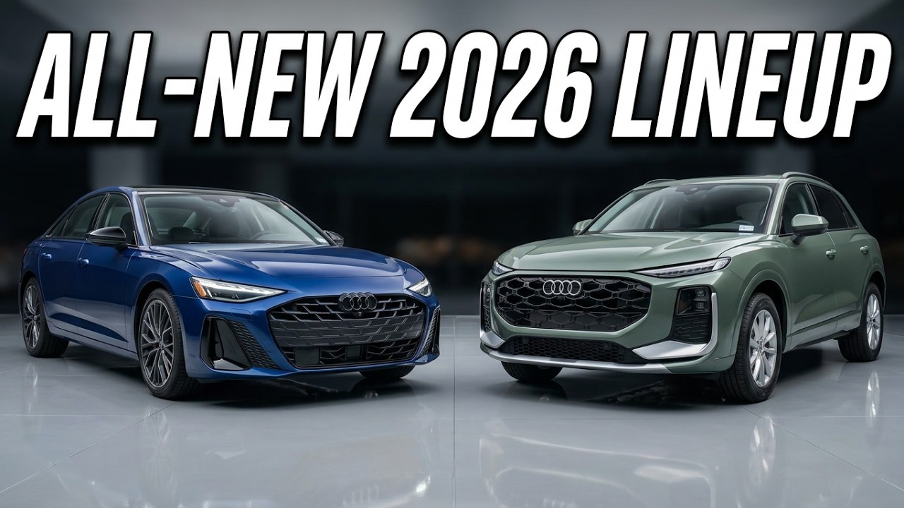 What's NEW at Audi for 2026? A6 & Q3 S line
