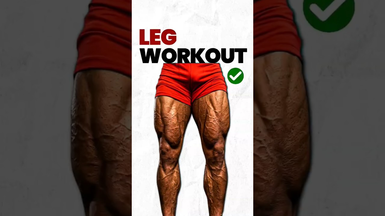 Leg Workout for Strong Legs 🔥| Home Workout |#legworkout #homeworkout #fitness #shorts