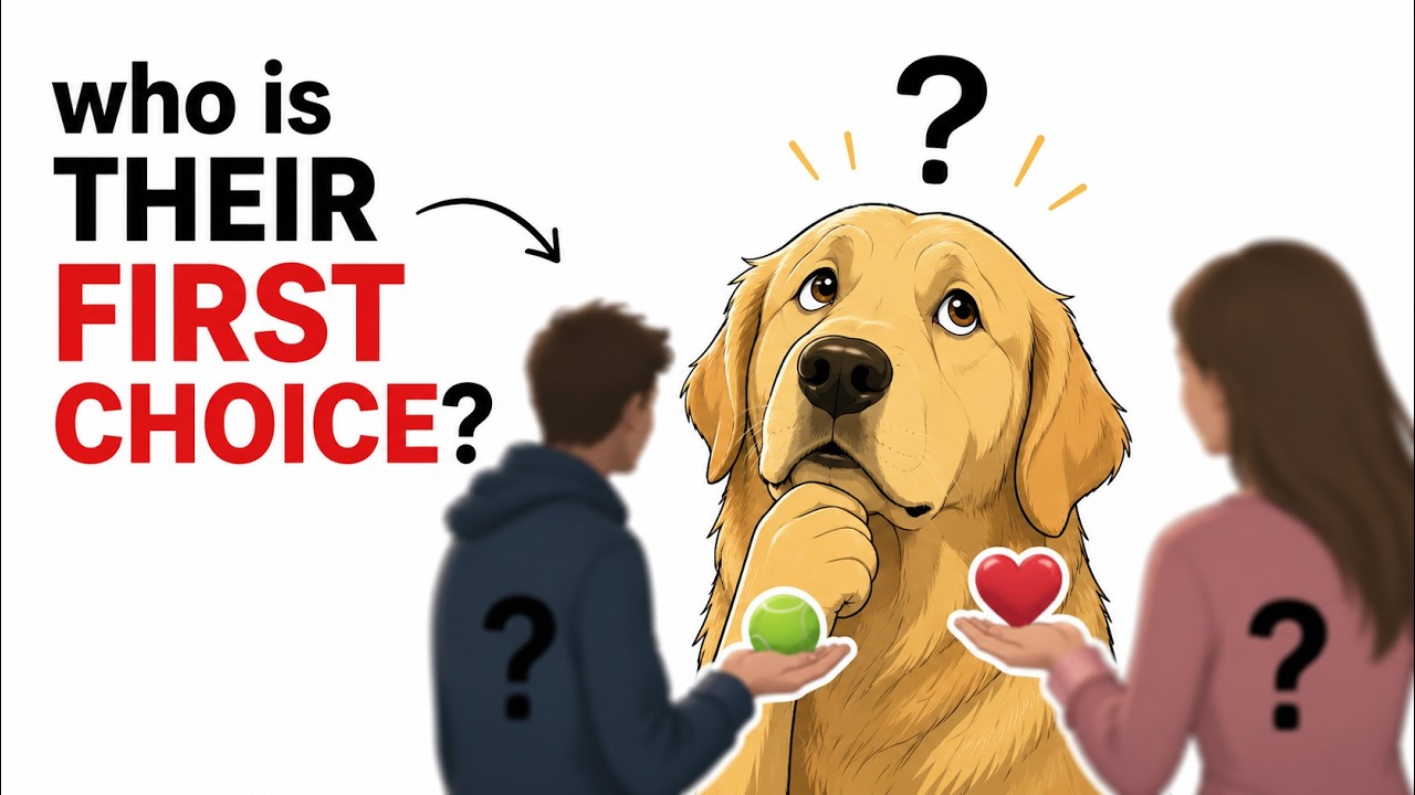 How Dogs Choose Their FAVORITE Person (The Science Explained)