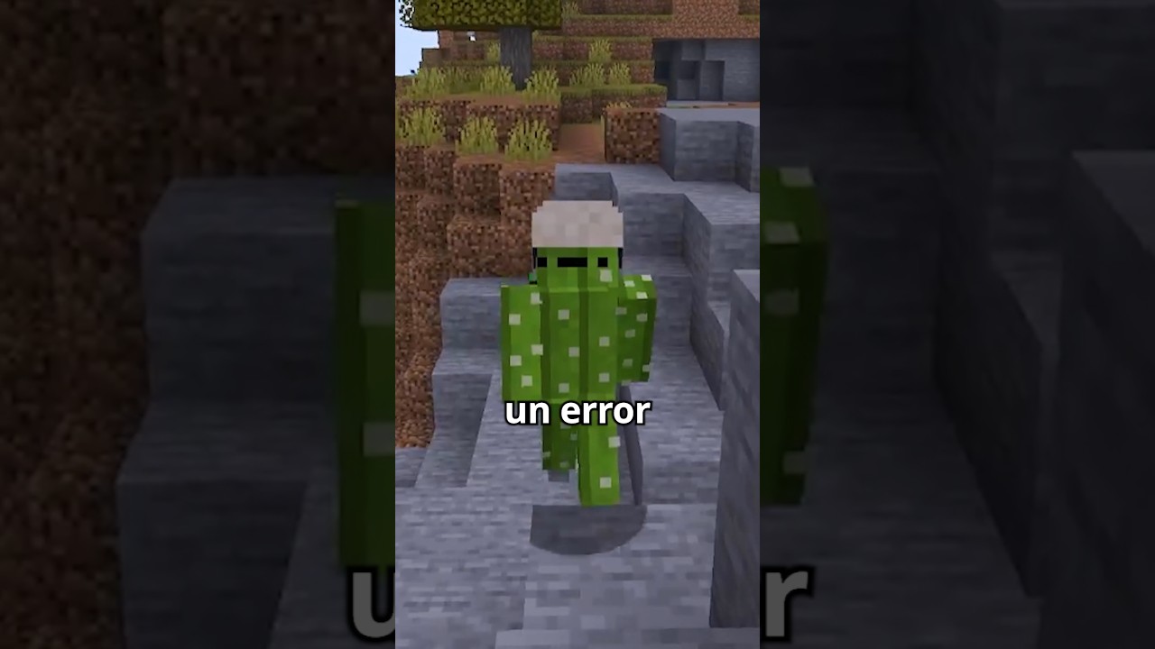 8 AÑOS LLEVA ESTE ERROR DE MINECRAFT