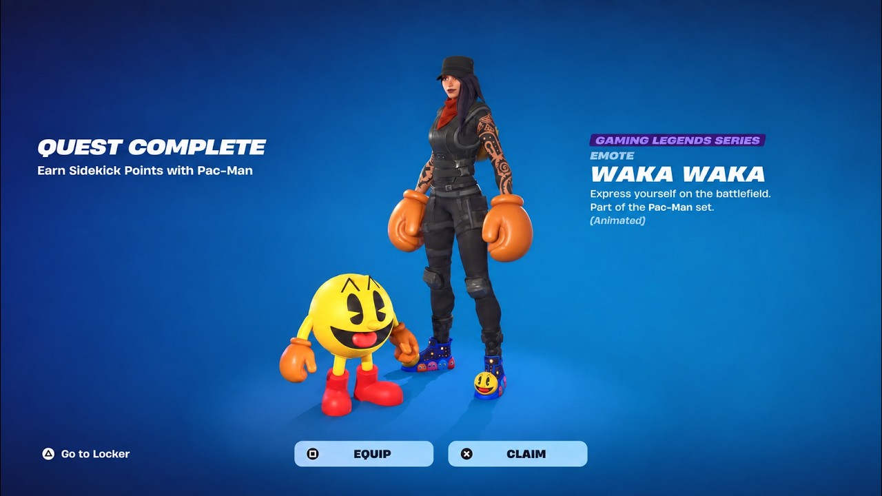 Fortnite Gave Pac-Man a PICKAXE?! (Full Bundle Review)