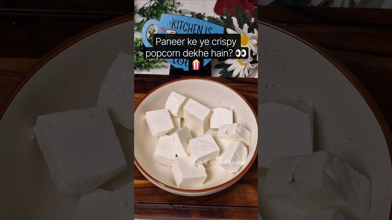 Paneer Se Aise Crispy Popcorn Banaoge? 🍿🔥 | Paneer Popcorn #shorts