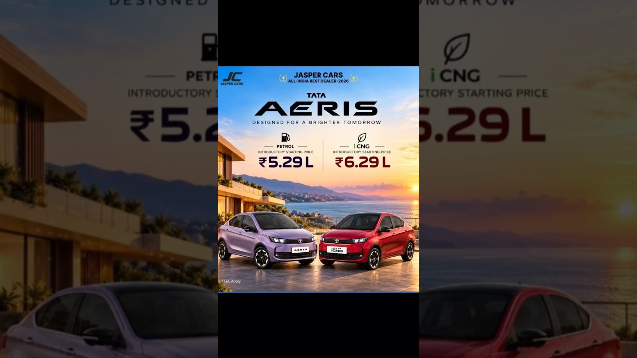 Tata Aeris Price Out! सिर्फ ₹5.29 Lakh? 😱 #shorts