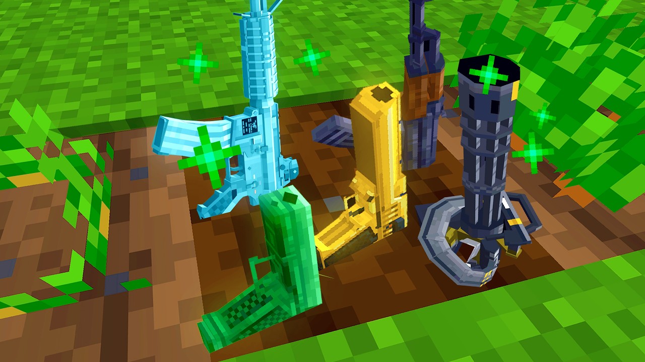 Minecraft, But Every Seed Grows a Random Gun