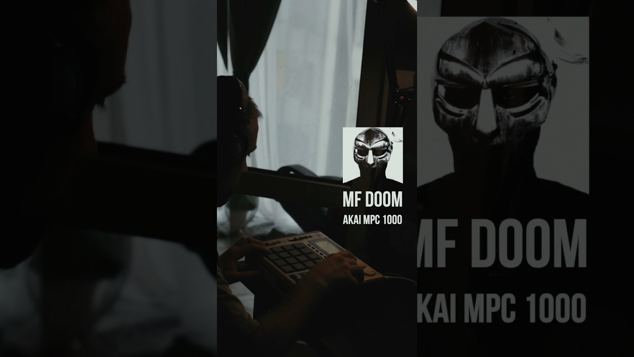 NEBRIT - MF DOOM - Akai Mpc 1000 #music #beats #boombap #mfdoom