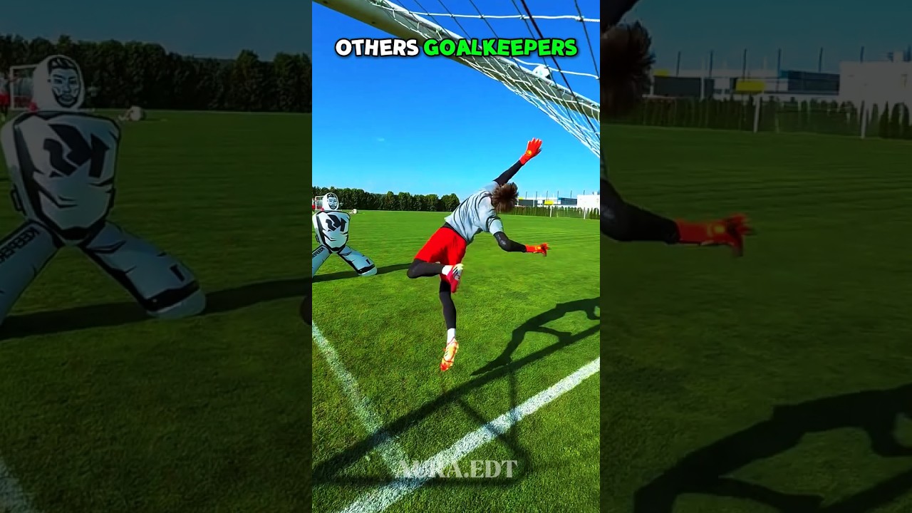 Others goalkeeper save Vs This One ☠️ #edit #trending #troll #trollface