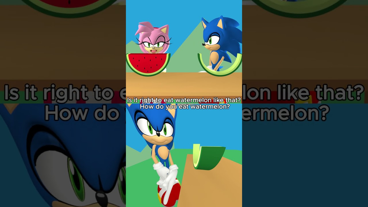 Amyrose Turbo challenge 😂 - sonic #SonicTheHedgehog #shorts #sonic