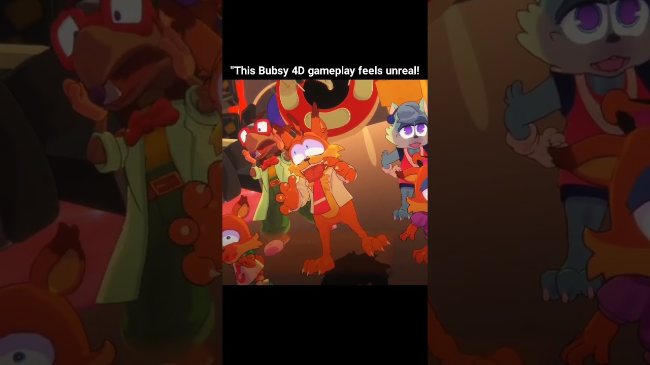 ‎🔥Bubsy 4D Is Absolute Gaming Chaos! 🎮 #Bubsy4D #RetroGaming #ClassicGames #Gaming #Platformer