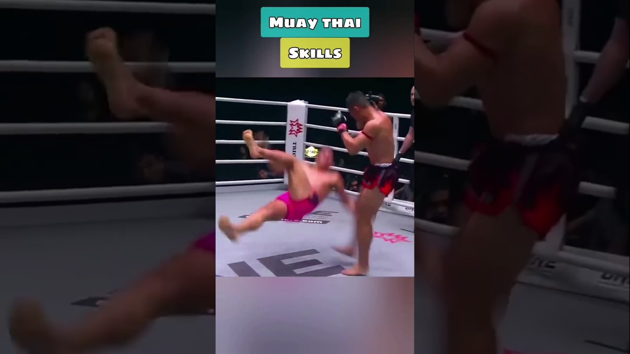 Muay thai low kick #mma #boxing #selfdefense
