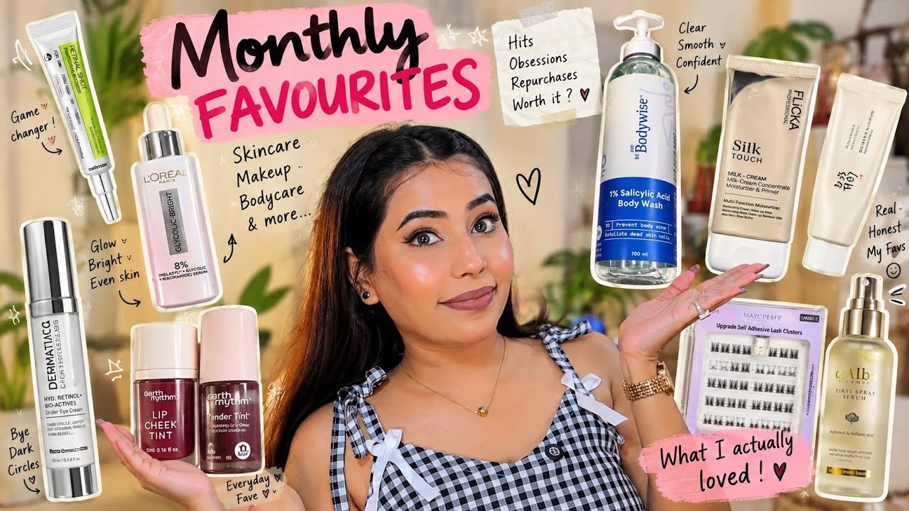 Monthly favourites products✨️🎀Honest Review✨️totally unsponsored 🧿 #youtube #trending #viral #vlog