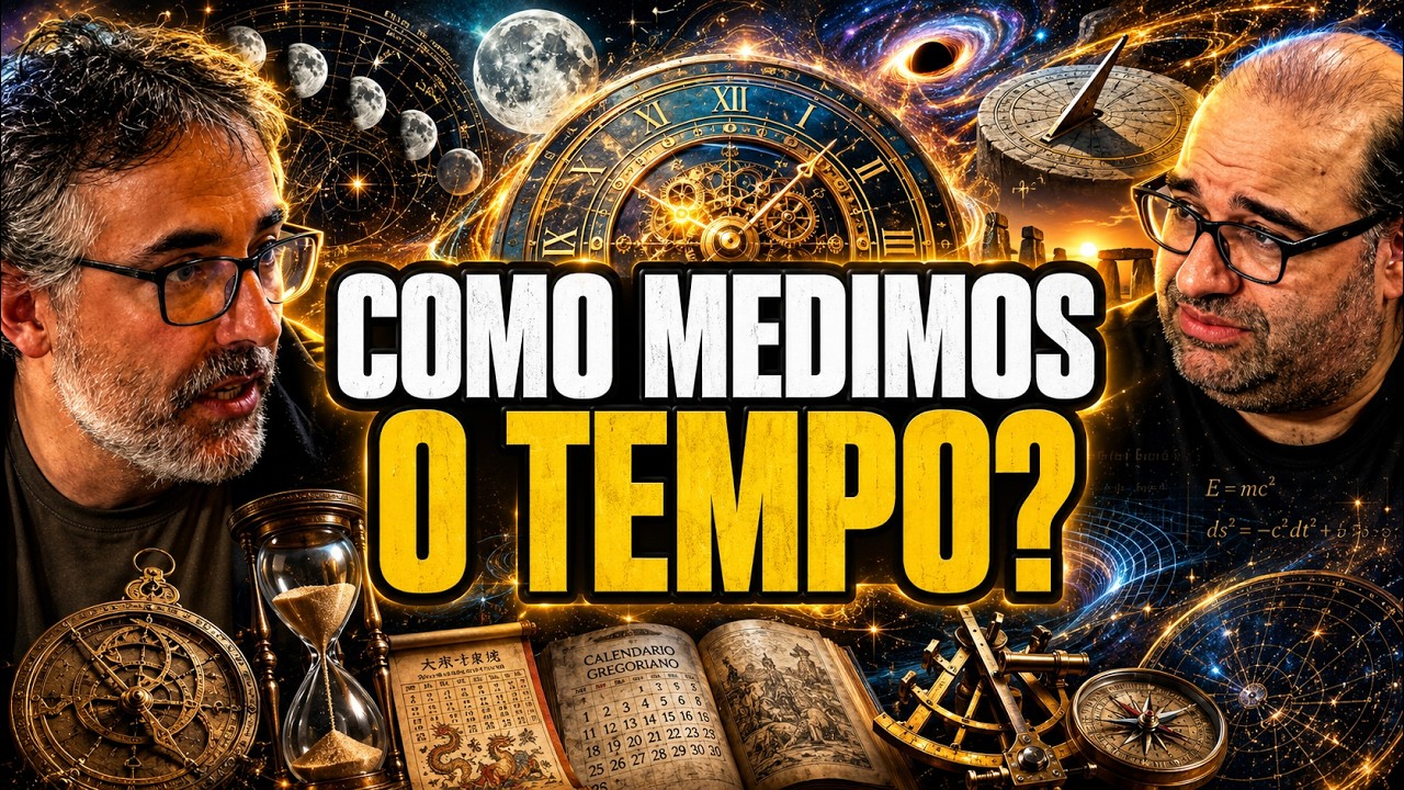 COMO MEDIMOS O TEMPO? ⏳ | Sérgio Sacani e César Lenzi