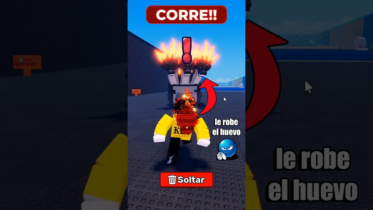 ERA EL ROBO PERFECTO… HASTA QUE… 😭🥚#roblox  #robaunhuevo #shorts