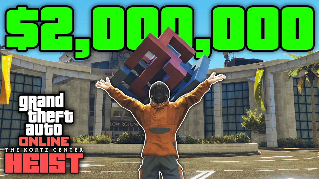 My First Attempt At The Kortz Center Heist | GTA Online DLC