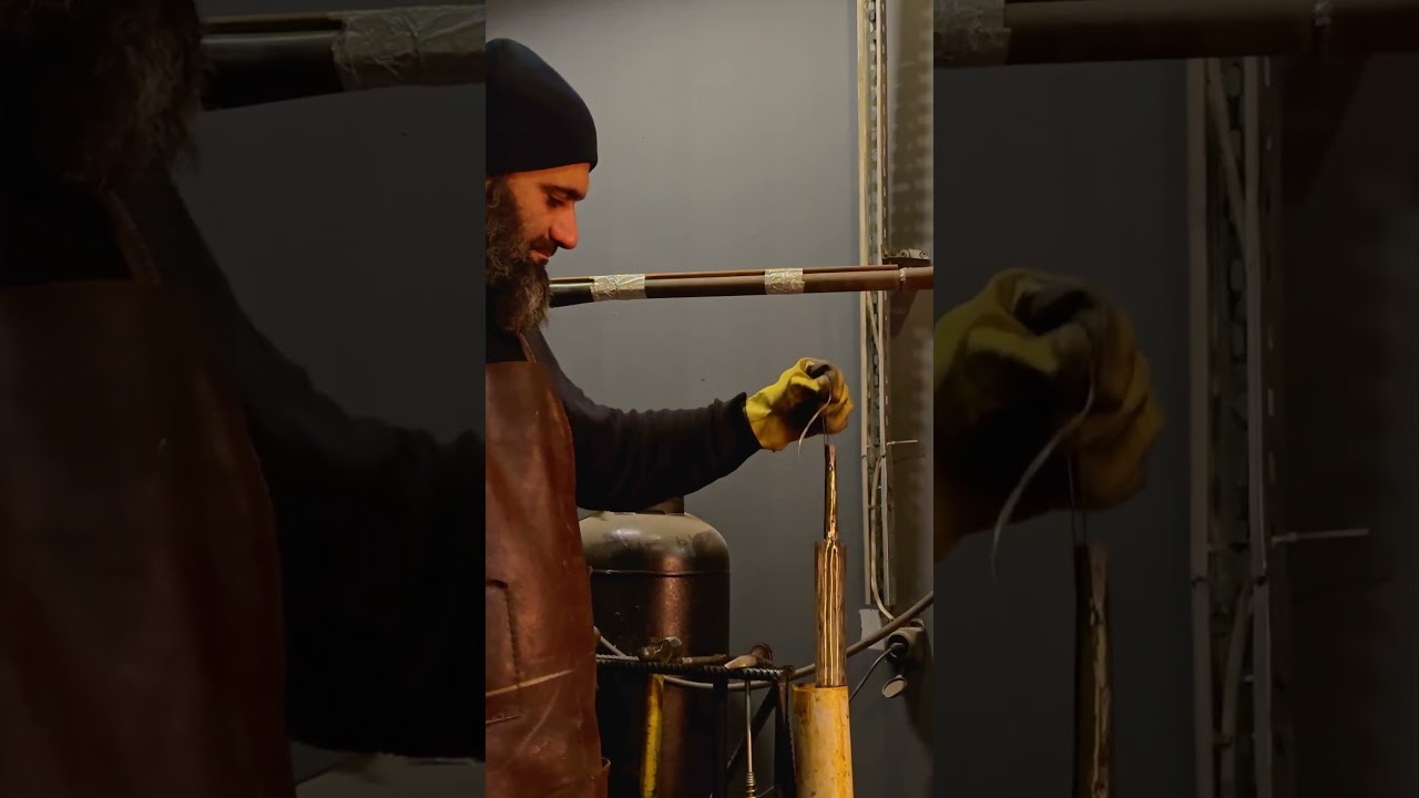 Forging a Legendary Damascus Steel Sword ⚔️