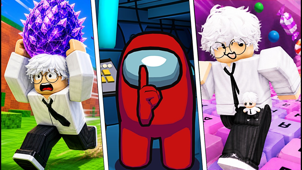 ESPERANDO el ADMIN ABUSE🏆ROBLOX y AMONG US🏆