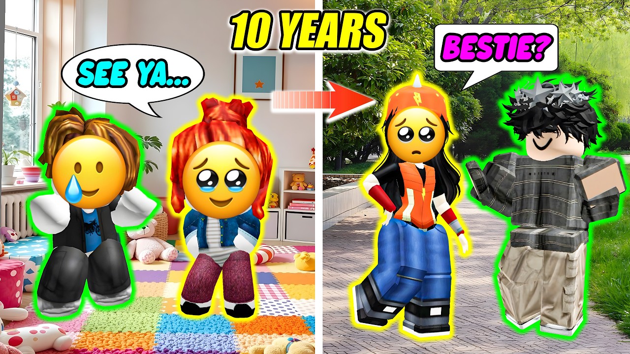 ✨ I FOUND MY ROBLOX BESTIE AGAIN AFTER 10 YEARS ⏳ #roblox #robloxstory
