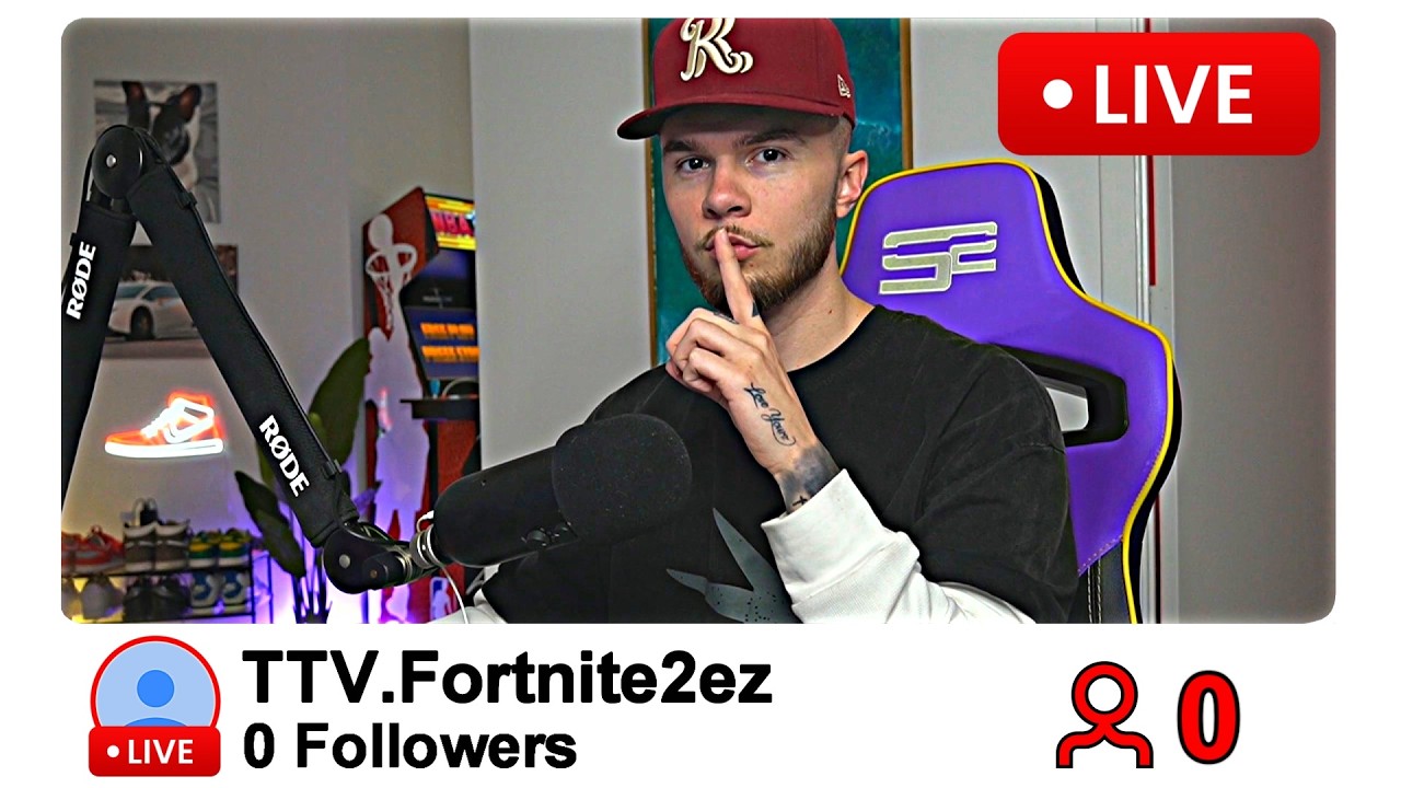 I Went Live On A Secret Fortnite Channel Until I Got Caught
