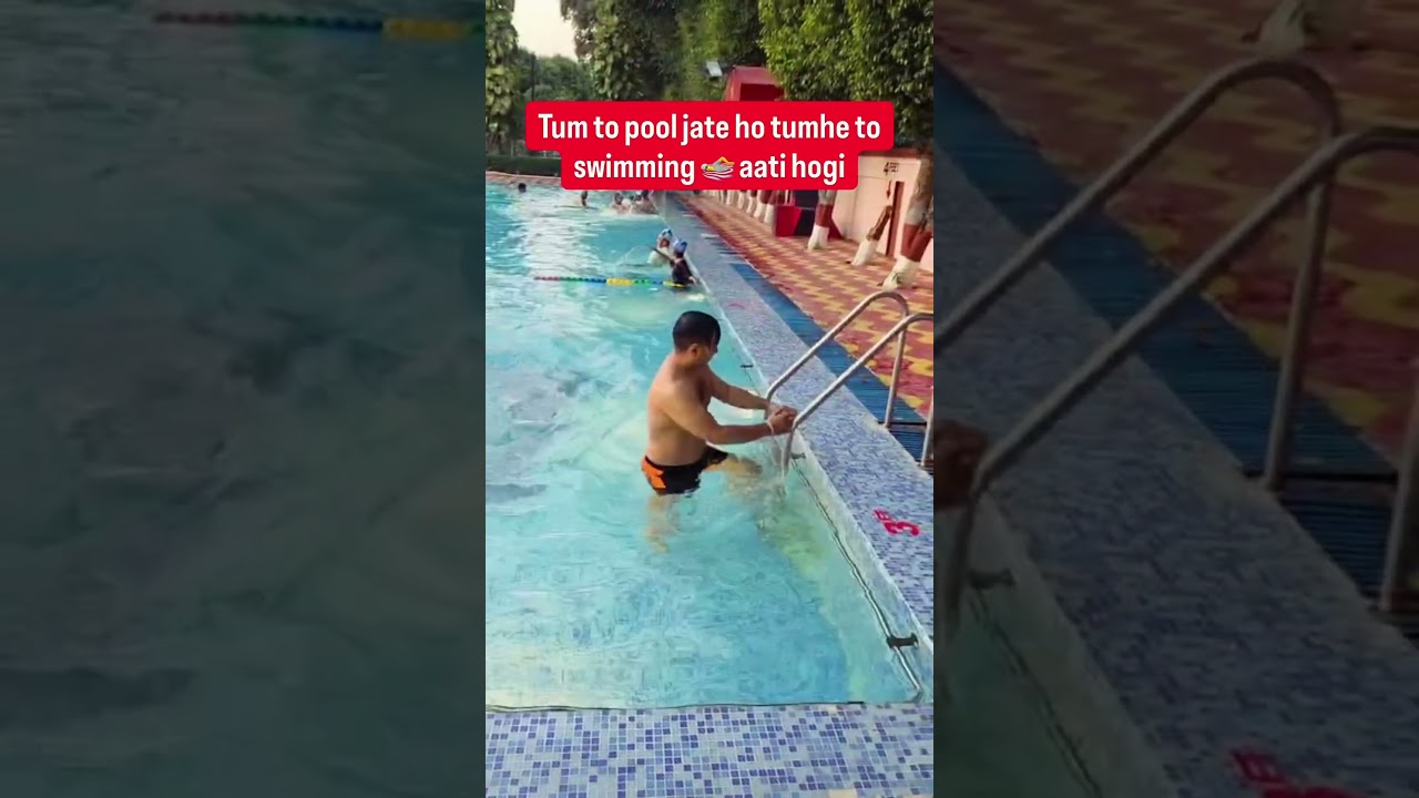 Swimming 🏊 for fun only #swimming #life #funny #fun #lifestyle #shortvideo #viral #trending #foryou