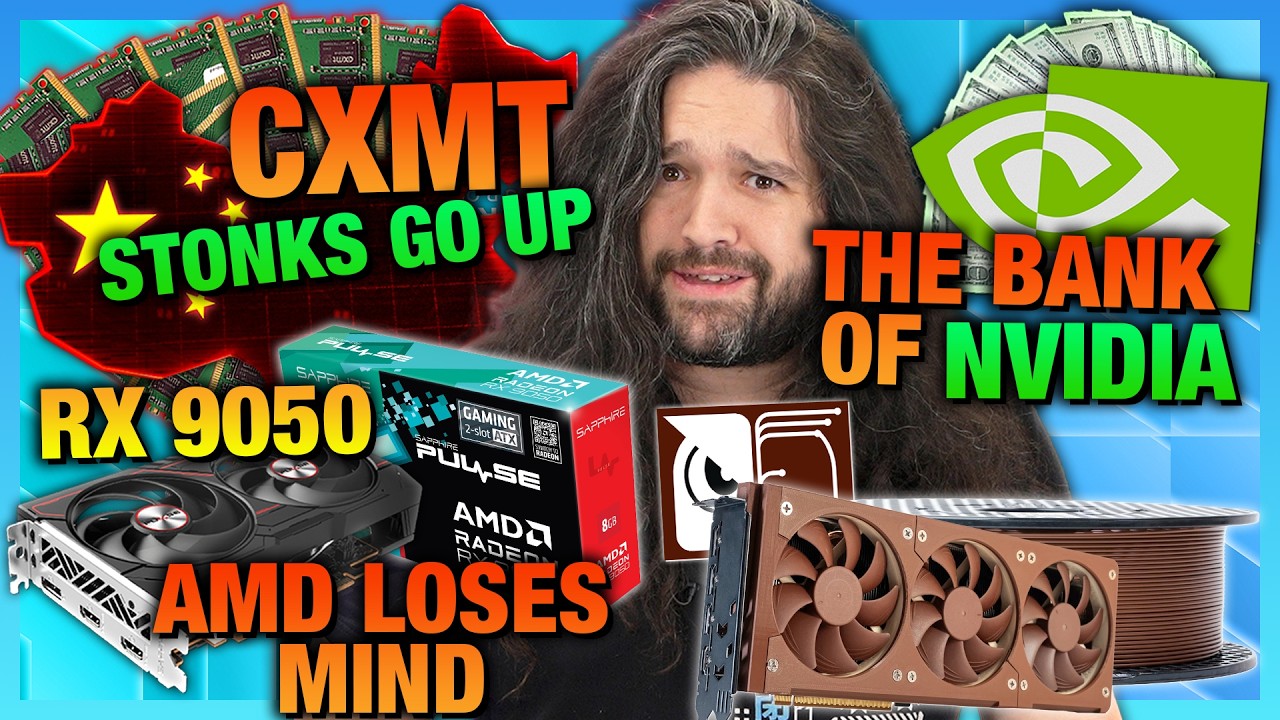 HW News - NVIDIA Employee Detained, CXMT RAM, AMD Has Lost Its Damn Mind