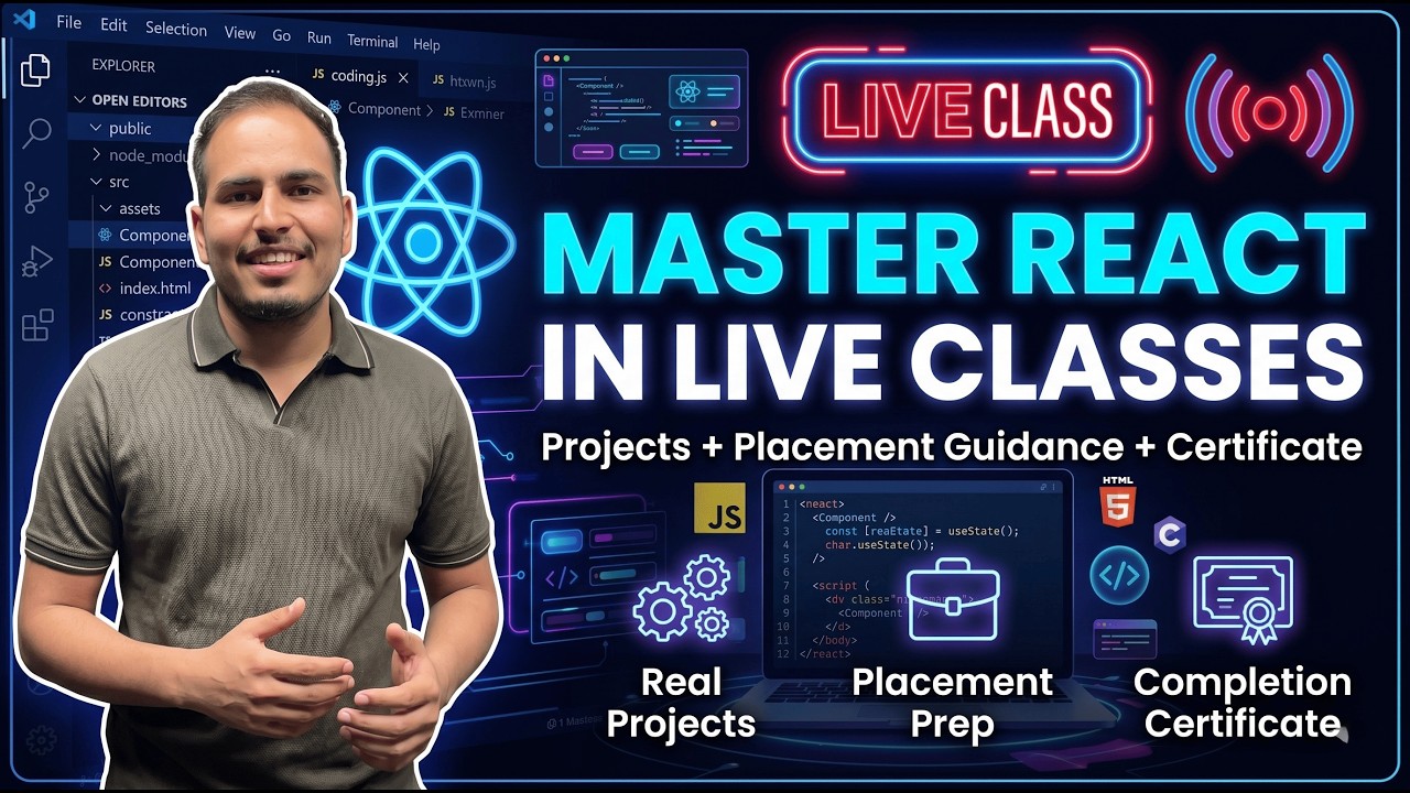 React JS live coding (  useEffect in  react and galarry project )