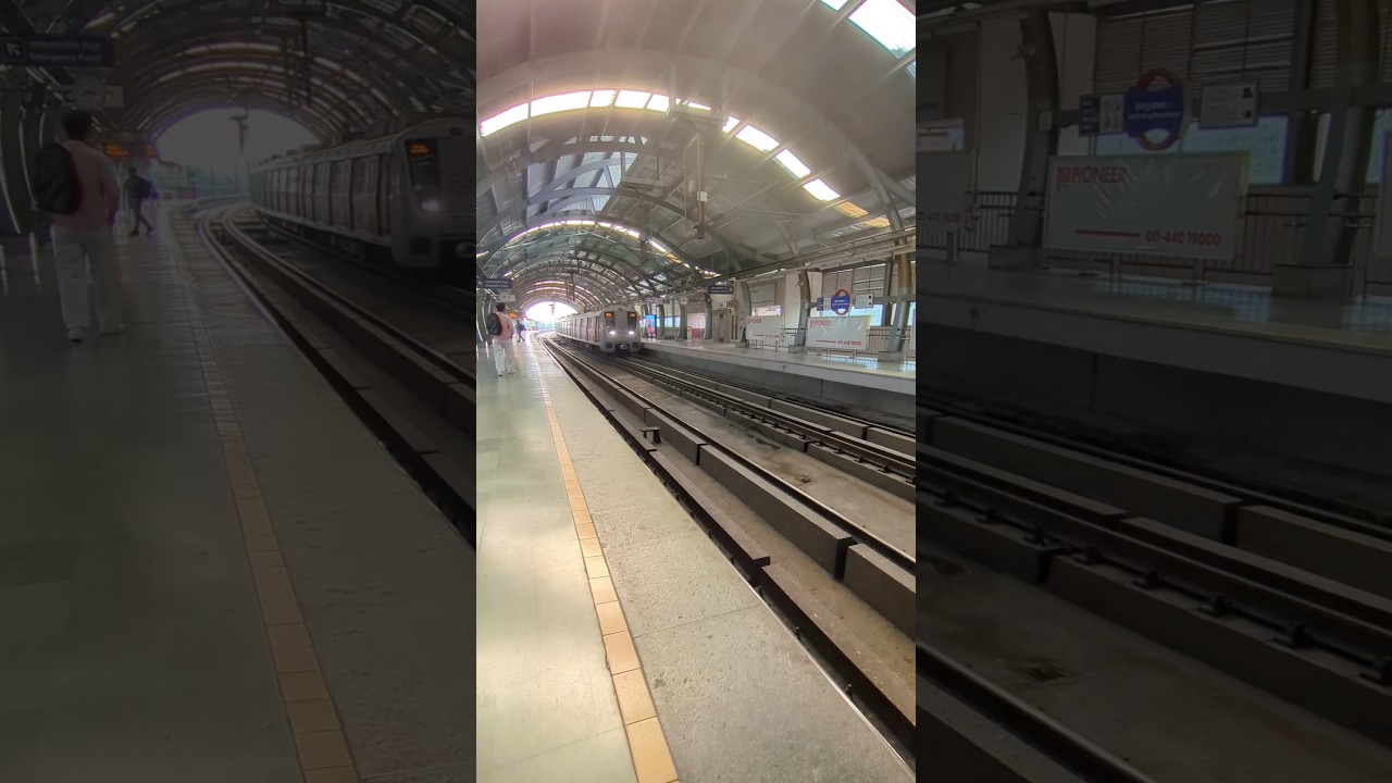 Delhi Metro Arrival 2026 🚇 | Real Travel Experience | Rush Hour Crowd | Delhi Metro Vlog India