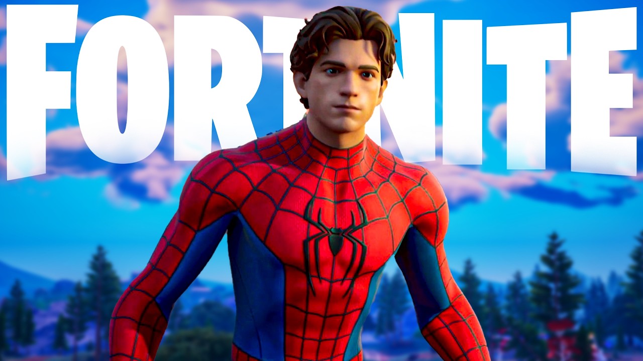 ASI ES LA SKIN DE SPIDER-MAN EN FORTNITE (100% EPICO) 😂