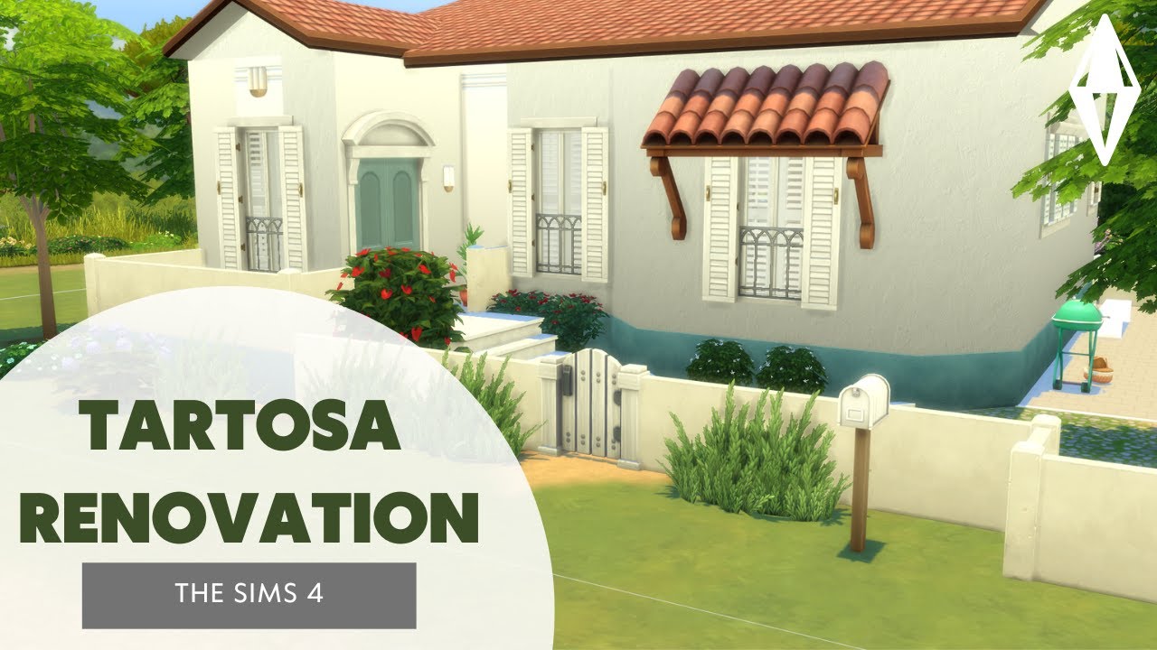 TARTOSA RENOVATION // THE SIMS 4 SPEED BUILD