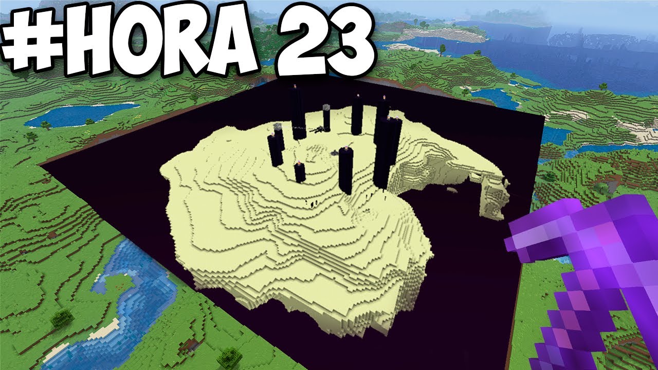 Hice un END Falso En Minecraft Survival...