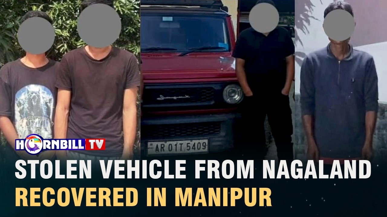 STOLEN VEHICLE FROM NAGALAND RECOVERED IN MANIPUR