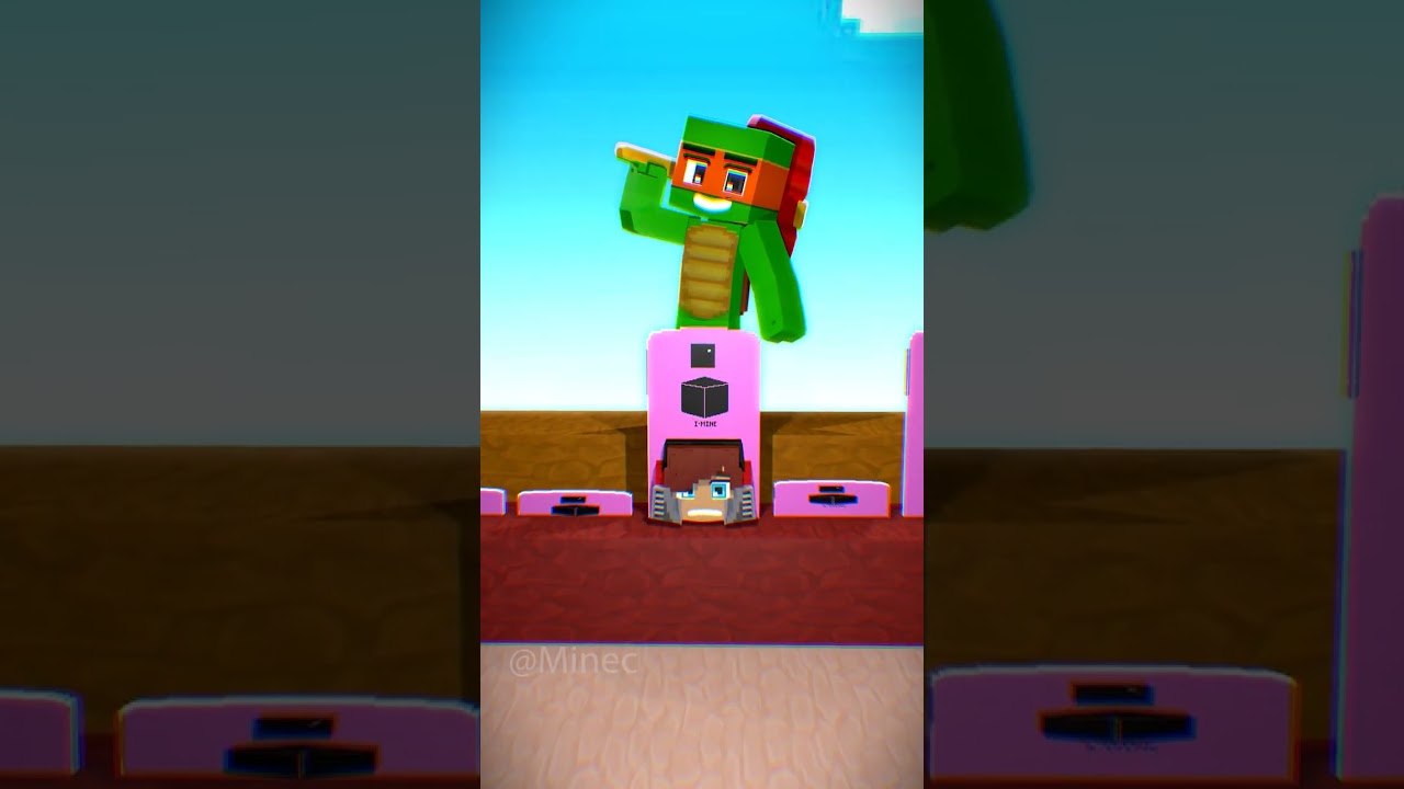 WHO WILL HIT JJ Transformer?!🤔- Maizen Minecraft #minecraft #shorts #funny