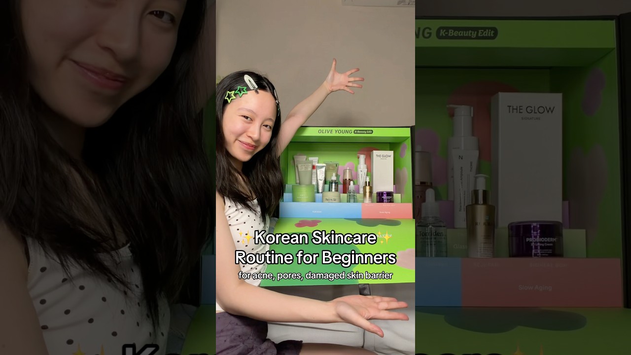✨EASY guide to Korean Skincare for Beginners struggling with ACNE, PORES, DAMAGED SKIN BARRIER✨